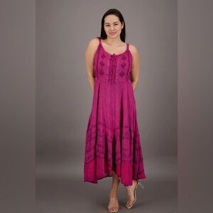 Advance Apparels Sleeveless Renaissance Dress Womens Size Large/XLarge